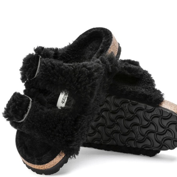 Birkenstock Papillio Arizona Big Buckle Shearling Size 6 NWT - Picture 2 of 16